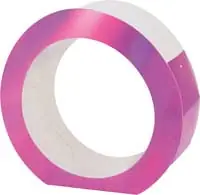 Aktuell Metallic Laternenrohling rund irisierend ro., 5 St