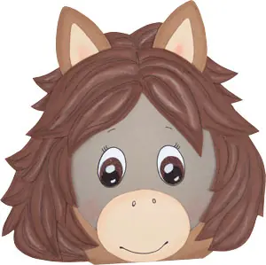 Must-Have Laternen Bastelset Wendy Pferd