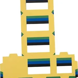 Gratis Versand Laternenrohling eckig 5 Stück sortiert