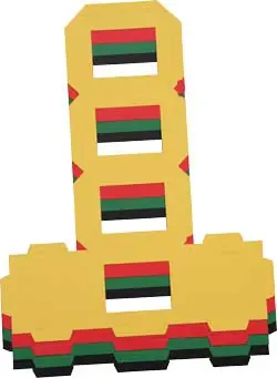 Großhandel Mini Laternenrohling eckig 5 Stück sortiert