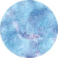 Kostenloser Rückversand Laternenzuschnitt rund Sternennacht, 24 Stück