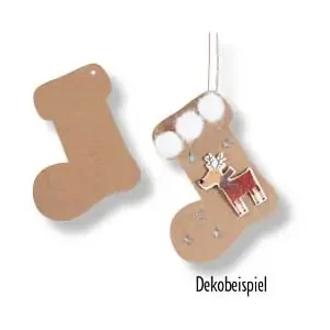 Heißes Angebot Weihnachtsanhänger Stiefel 10 Stück