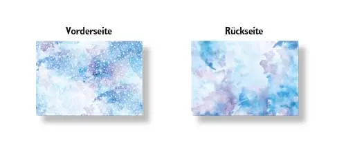 Motivkarton Sternennacht Knallerangebot