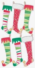 Limited Edition Sticker Nikolaussocken