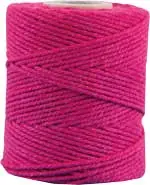 Makrameekordel pink, 80% Baumwolle Preis Gesenkt