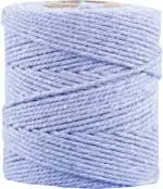 Nur Heute Makrameekordel flieder, 80% Baumwolle