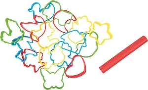 Aktuell Ausstechformen, 17-teilig