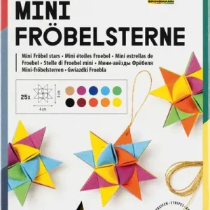 Faltstreifen für Mini Fröbelsterne intensiv Im Trend