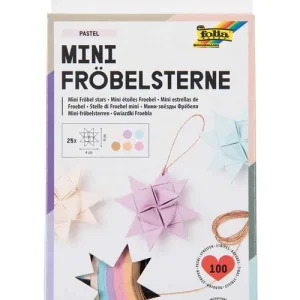 Sonderangebot Faltstreifen für Mini Fröbelsterne pastell