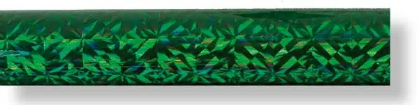 Hologrammfolie magic grün Handgefertigt