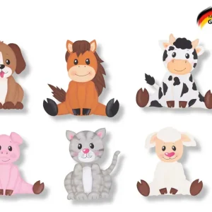 Preiswert Kreativpaket Tierkinder vom Land