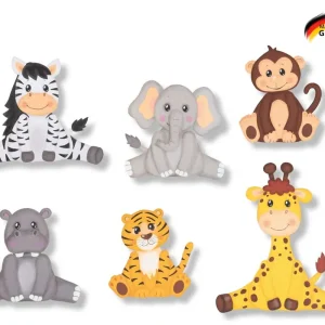 Mega-Angebot Kreativpaket Tierkinder des Dschungels