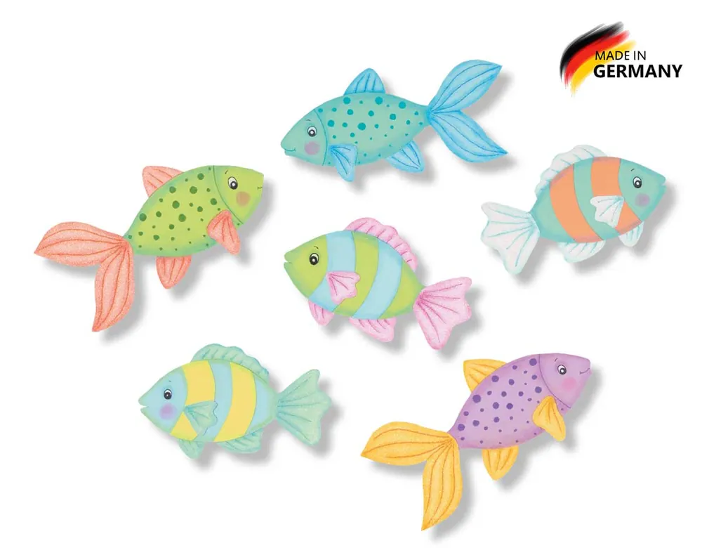 Kracherpreis Kreativpaket Pastellige Glitzerfische