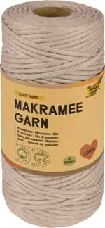Makrameegarn 100m taupe SALE Ab Werk