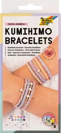 Sonderangebot Kumihimo Armbänderset 16-teilig