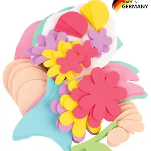 Moosgummisortiment Blumenwichtel Zertifiziert