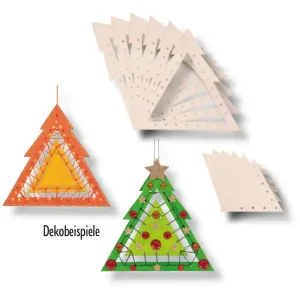 Tannenbaumset zum Fädeln, 12-teilig Sofort Bestellen