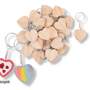 Jetzt Kaufen Schlüsselanhänger Herz, 24 Stück
