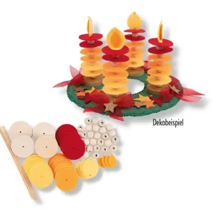 Bastelset Kerzen 64-teilig Rabatt