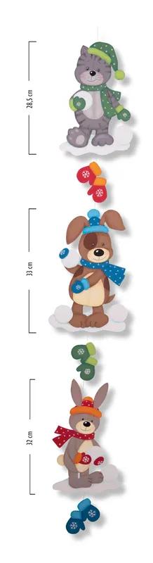 Kreativpaket Schneeballschlacht Schneller Versand