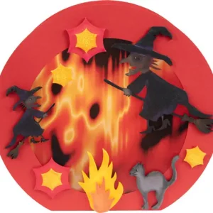 Abverkauf Laternen Bastelset Feuerhexen