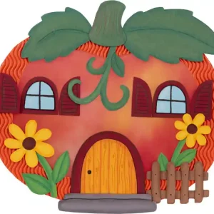 Handgefertigt Laternen Bastelset Mariella Kürbis