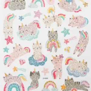Wochenendangebot Designsticker Einhornkätzchen