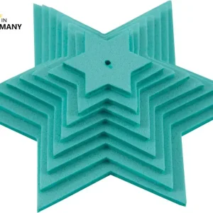 Direktkauf Sternenset smaragd, 8-teilig, aus Moosgummi