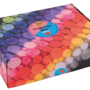 Billig Pomponset Jumbo intensiv, 900 Stück