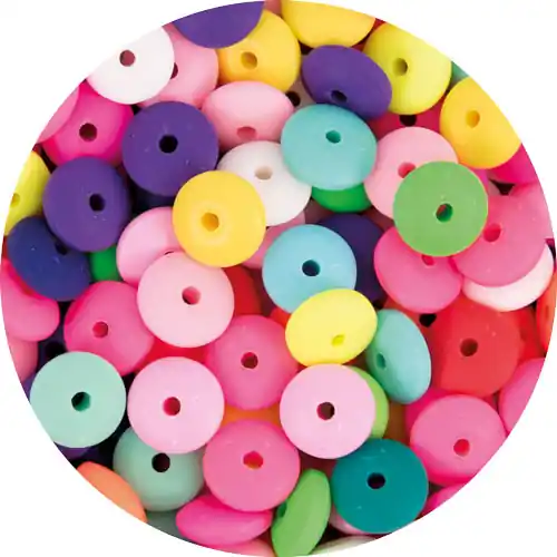 Fimoli Linsenperle 110 Stück sortiert Markenprodukt