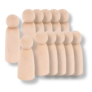 Großhandel Figuren XL 12 Stück sortiert, aus Holz