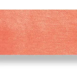 Kostenloser Rückversand Drahtchiffonband orange