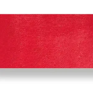 Drahtchiffonband rot Im Trend