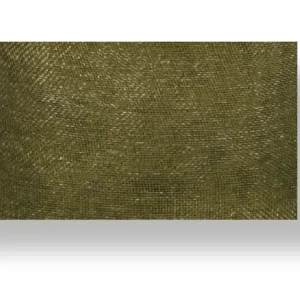 Saisonangebot Drahtchiffonband moosgrün