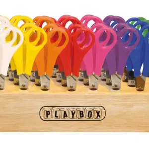 Günstig Kinderscherensortiment rund, 32 Stück sortiert