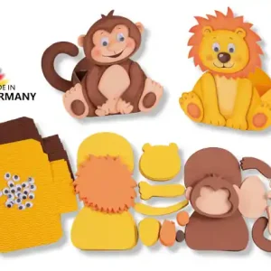Ausverkauf Kreativpaket Dschungeltierboxen
