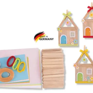 Versand Am Gleichen Tag Kreativpaket Bunte Holzhäuschen