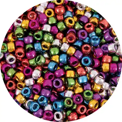 Beliebt Perlenmischung XL metallic, 1000 Stück
