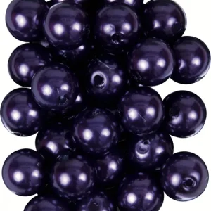 Finale Aktion Wachsperlen lila 32 Stück Ø 8 mm