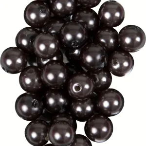 Wachsperlen braun 32 Stück Ø 8 mm Schnäppchen