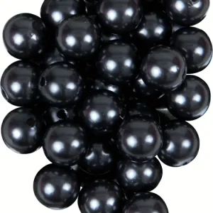 Wachsperlen grau 32 Stück Ø 8 mm Solange Der Vorrat Reicht