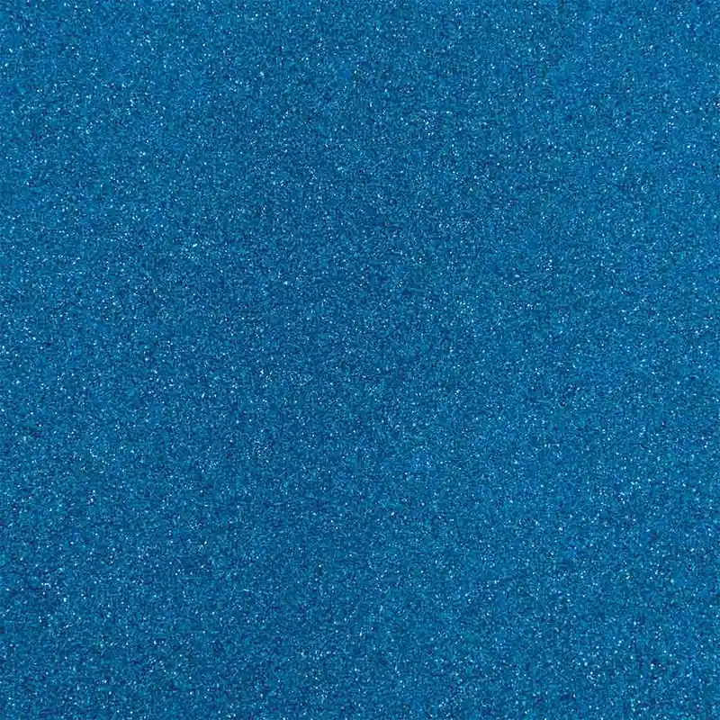 Glittermoosgummi pazifik Neu