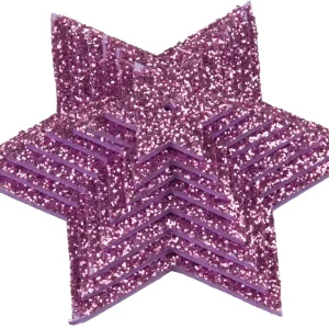 Glittersternenset altrosa, 8-teilig, aus Moosgummi Gleich Bestellen