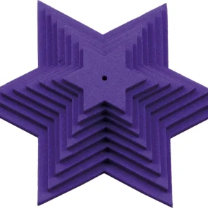 Sternenset lila, 8-teilig, aus Moosgummi Top-Preis