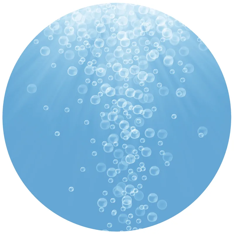 Laternenzuschnitt rund groß Blubberblasen Super-Preis