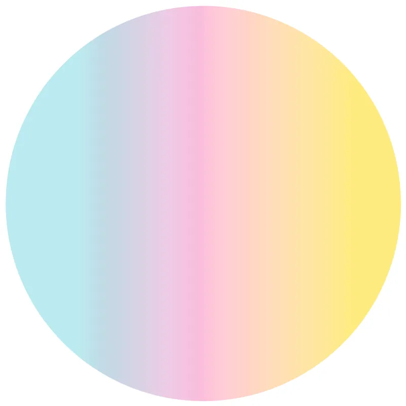 Knallerangebot Laternenzuschnitt rund groß Regenbogen