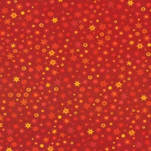 Bestpreis Transparentpapier Sternlis rot