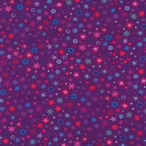 Heißes Angebot Transparentpapier Sternlis brombeer