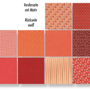 Top-Seller Motivkartonsortiment BASICS rot