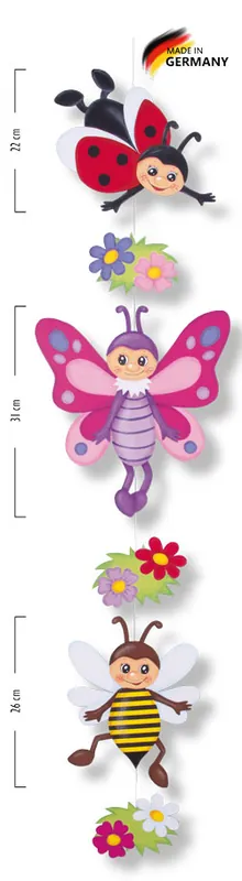 Ab Werk Kreativpaket Flatternde Frühlingskinder